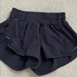 Lululemon black athletic shorts